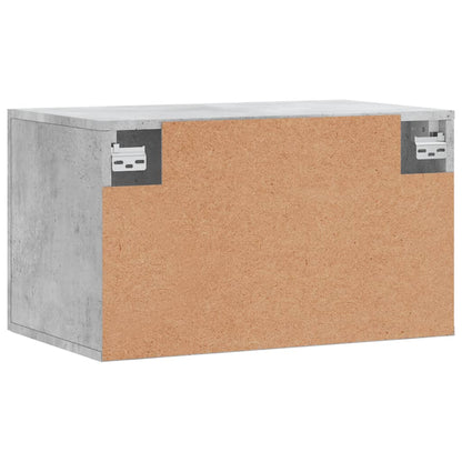 Nástěnná Skříňka Betonově Šedá 60X36,5X35 Cm Kompozitní Dřevo