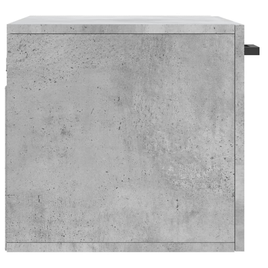 Nástěnná Skříňka Betonově Šedá 60X36,5X35 Cm Kompozitní Dřevo