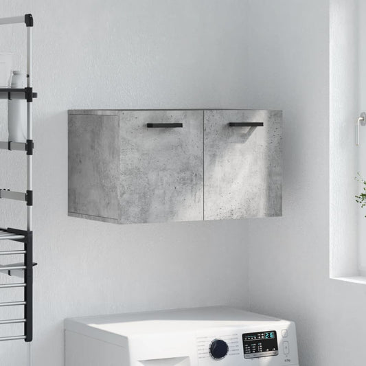 Nástěnná Skříňka Betonově Šedá 60X36,5X35 Cm Kompozitní Dřevo