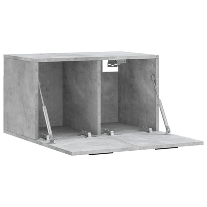 Nástěnná Skříňka Betonově Šedá 60X36,5X35 Cm Kompozitní Dřevo