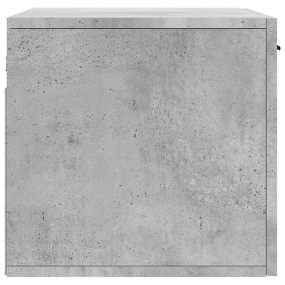 Nástěnná Skříňka Betonově Šedá 60X36,5X35 Cm Kompozitní Dřevo