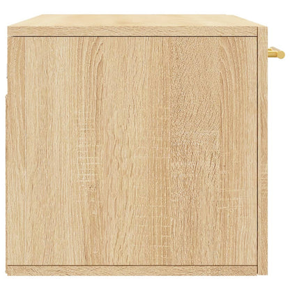Nástěnná Skříňka Dub Sonoma 80 X 36,5 X 35 Cm Kompozitní Dřevo
