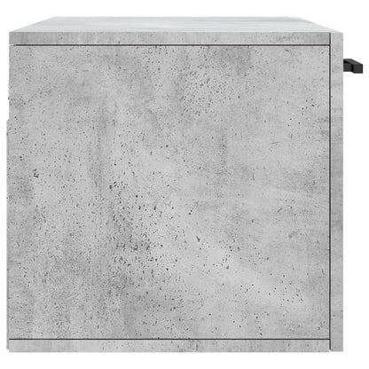 Nástěnná Skříňka Betonově Šedá 80X36,5X35 Cm Kompozitní Dřevo