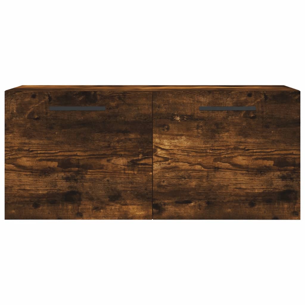 Nástěnná Skříňka Kouřový Dub 80 X 36,5 X 35 Cm Kompozit