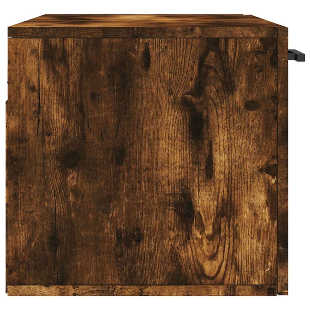 Nástěnná Skříňka Kouřový Dub 80 X 36,5 X 35 Cm Kompozit