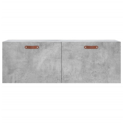 Nástěnná Skříňka Betonově Šedá 100X36,5X35 Cm Kompozitní Dřevo