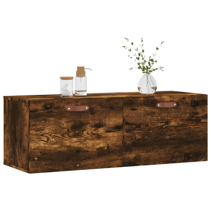 Nástěnná Skříňka Kouřový Dub 100X36,5X35 Cm Kompozitní Dřevo