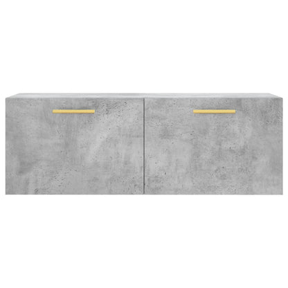 Nástěnná Skříňka Betonově Šedá 100X36,5X35 Cm Kompozitní Dřevo