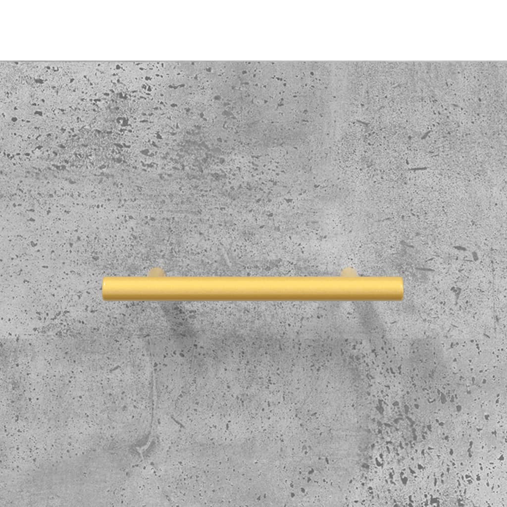 Nástěnná Skříňka Betonově Šedá 100X36,5X35 Cm Kompozitní Dřevo