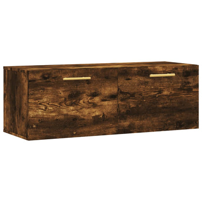 Nástěnná Skříňka Kouřový Dub 100X36,5X35 Cm Kompozitní Dřevo
