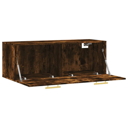 Nástěnná Skříňka Kouřový Dub 100X36,5X35 Cm Kompozitní Dřevo