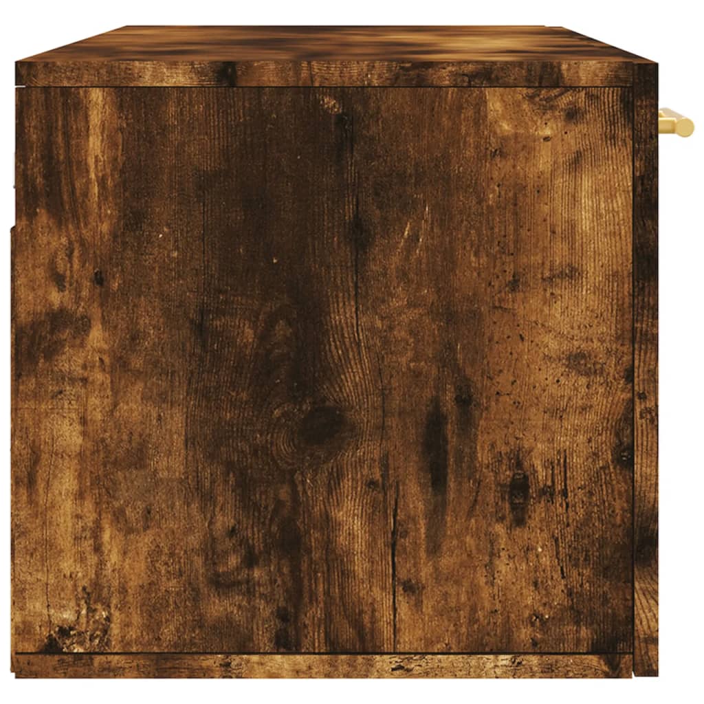 Nástěnná Skříňka Kouřový Dub 100X36,5X35 Cm Kompozitní Dřevo