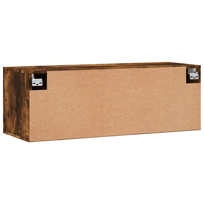 Nástěnná Skříňka Kouřový Dub 100X36,5X35 Cm Kompozitní Dřevo