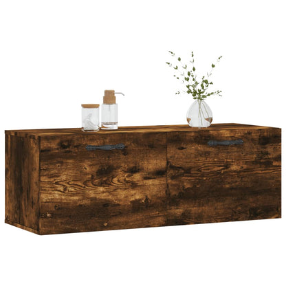 Nástěnná Skříňka Kouřový Dub 100X36,5X35 Cm Kompozitní Dřevo