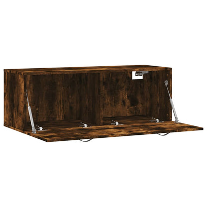 Nástěnná Skříňka Kouřový Dub 100X36,5X35 Cm Kompozitní Dřevo