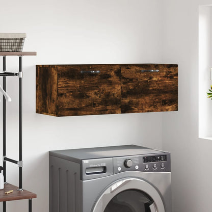 Nástěnná Skříňka Kouřový Dub 100X36,5X35 Cm Kompozitní Dřevo