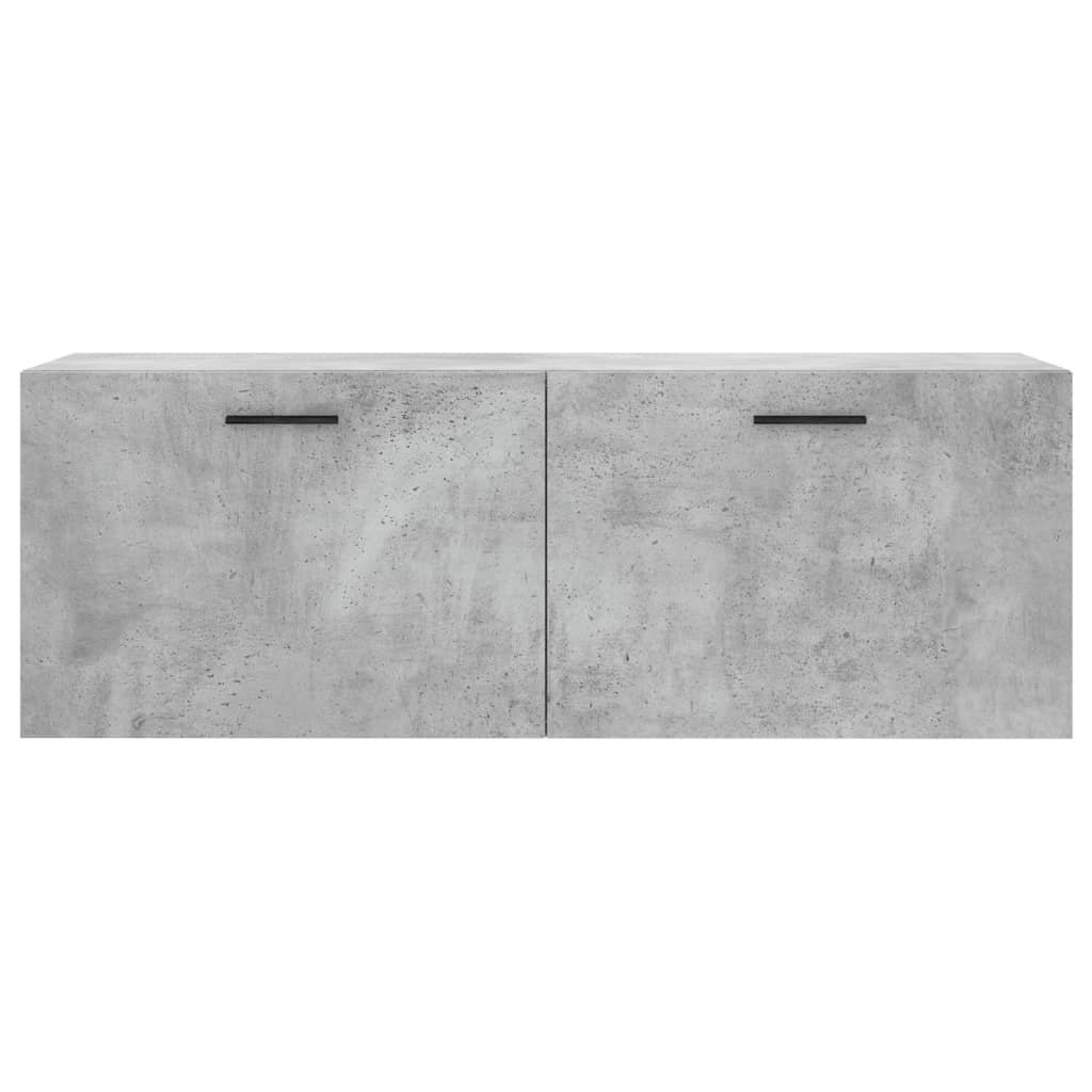 Nástěnná Skříňka Betonově Šedá 100X36,5X35 Cm Kompozitní Dřevo
