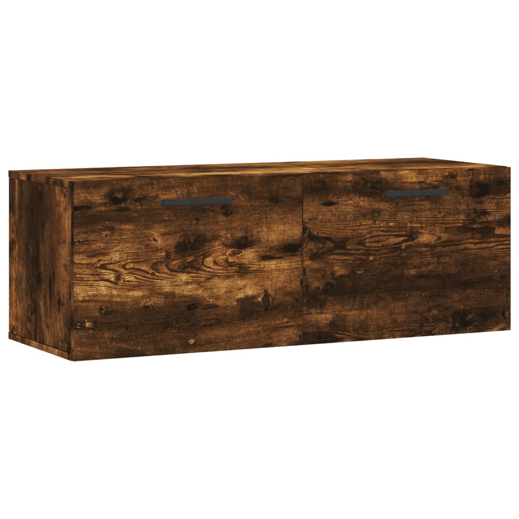 Nástěnná Skříňka Kouřový Dub 100X36,5X35 Cm Kompozitní Dřevo