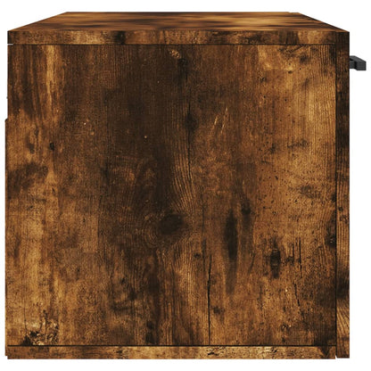 Nástěnná Skříňka Kouřový Dub 100X36,5X35 Cm Kompozitní Dřevo
