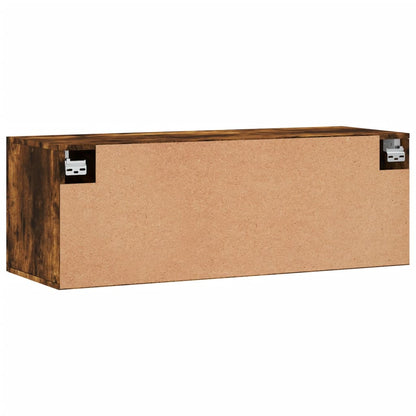 Nástěnná Skříňka Kouřový Dub 100X36,5X35 Cm Kompozitní Dřevo