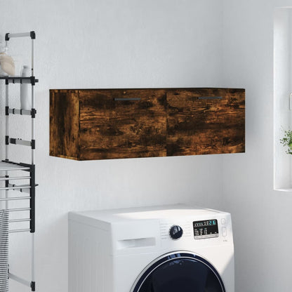 Nástěnná Skříňka Kouřový Dub 100X36,5X35 Cm Kompozitní Dřevo