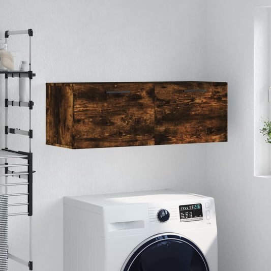 Nástěnná Skříňka Kouřový Dub 100X36,5X35 Cm Kompozitní Dřevo