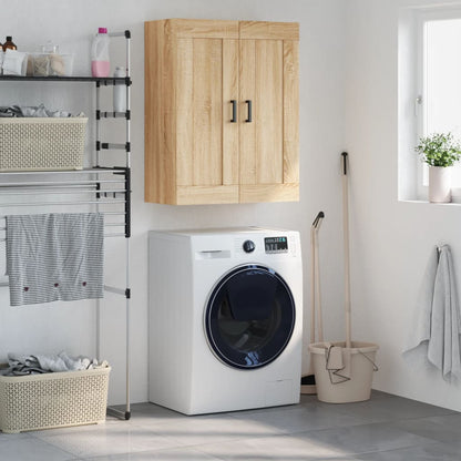 Nástěnná Skříňka Šedá Sonoma 69,5 X 34 X 90 Cm Kompozitní Dřevo