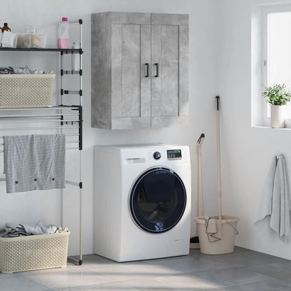 Nástěnná Skříňka Šedá Sonoma 69,5 X 34 X 90 Cm Kompozitní Dřevo