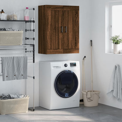 Nástěnná Skříňka Šedá Sonoma 69,5 X 34 X 90 Cm Kompozitní Dřevo