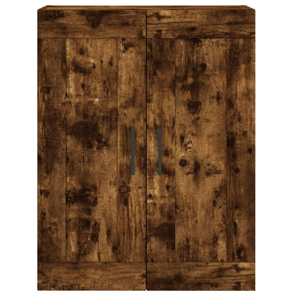 Nástěnná Skříňka Kouřový Dub 69,5 X 34 X 90 Cm Kompozitní Dřevo