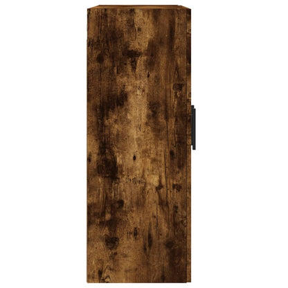 Nástěnná Skříňka Kouřový Dub 69,5 X 34 X 90 Cm Kompozitní Dřevo