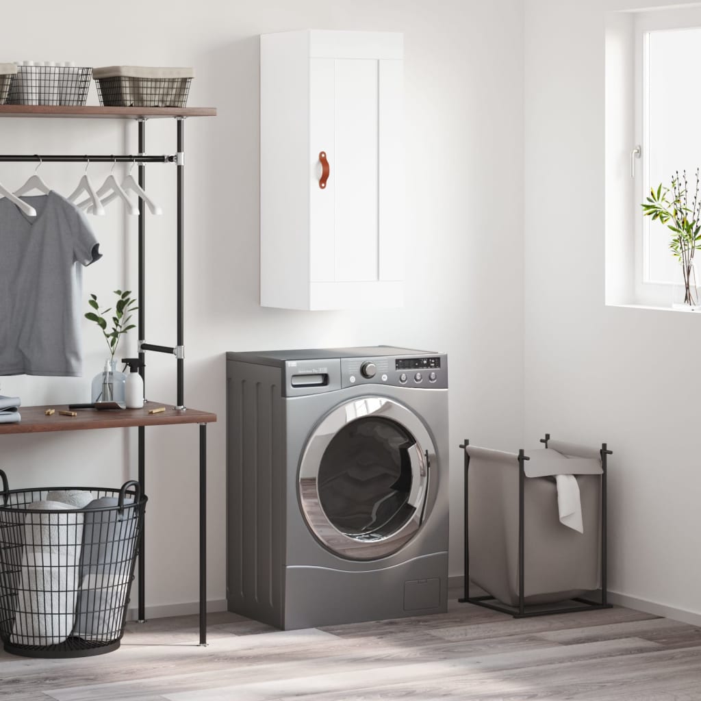 Nástěnná Skříňka 34,5 X 34 X 90 Cm Kompozitní Dřevo