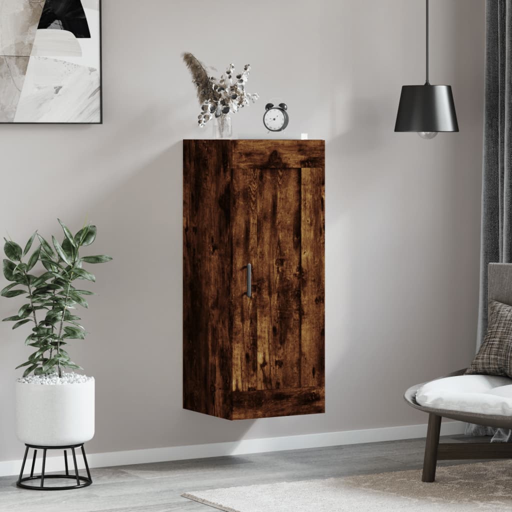 Nástěnná Skříňka 34,5 X 34 X 90 Cm Kompozitní Dřevo