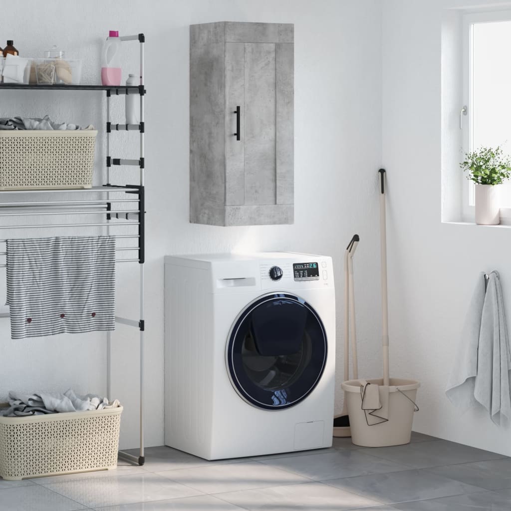 Nástěnná Skříňka 34,5 X 34 X 90 Cm Kompozitní Dřevo