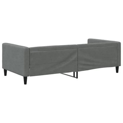 Válenda Tmavě Šedá 100 X 190 Cm Textil
