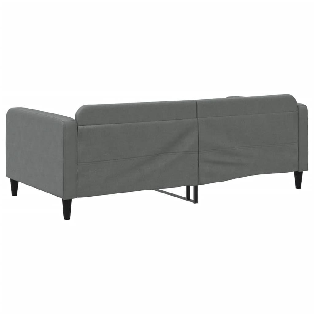 Válenda Tmavě Šedá 100 X 190 Cm Textil