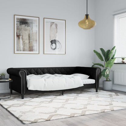 Válenda S Přistýlkou A Matracemi 90X200Cm Umělá Kůže