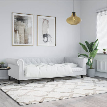 Válenda S Přistýlkou A Matracemi 90X200Cm Umělá Kůže