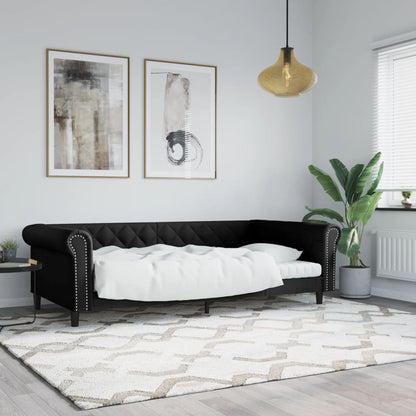 Válenda S Přistýlkou A Matracemi 90X200Cm Umělá Kůže