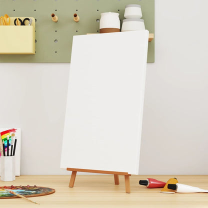 Malířská Plátna 12 Ks Bílá Textil A Masivní Borové Dřevo