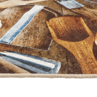 Kuchyňský Koberec 60X180 Cm Pratelný Protiskluzový