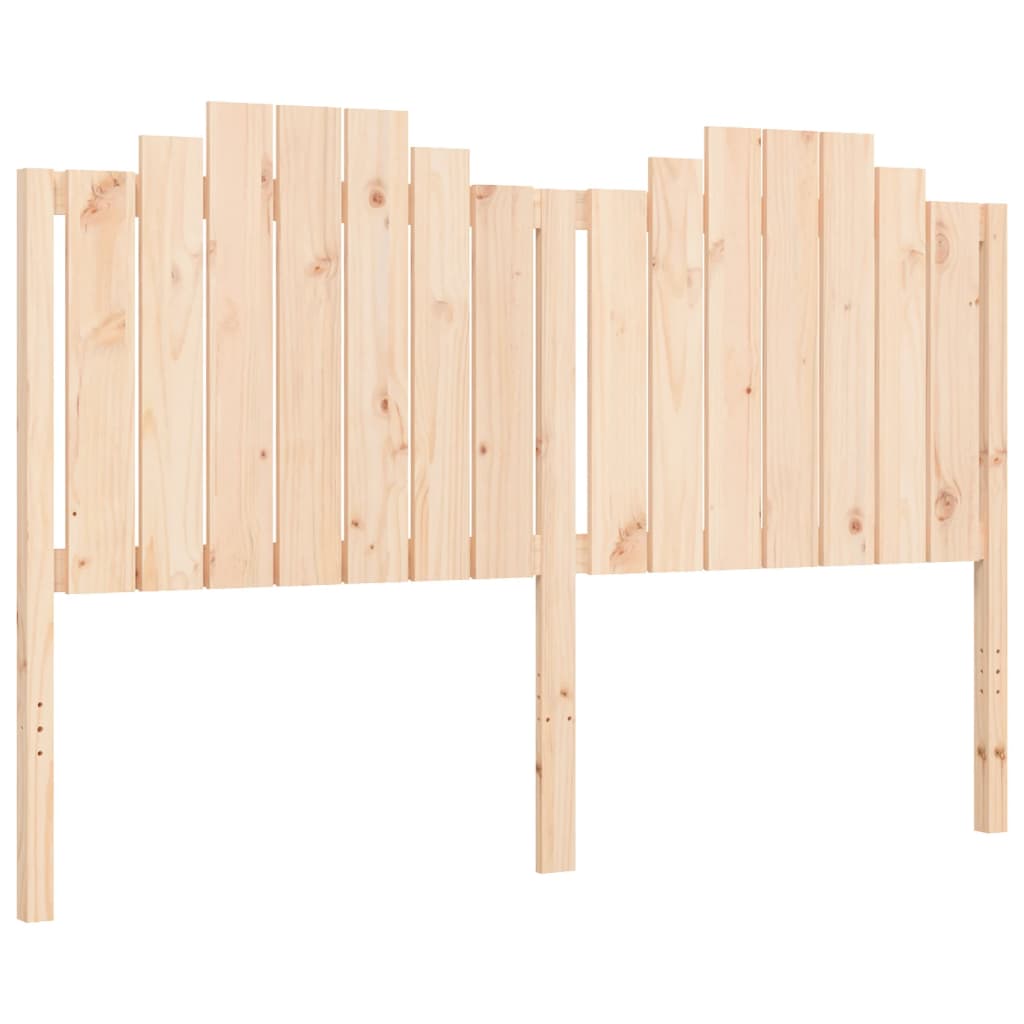 Rám Postele S Čelem 160 X 200 Cm Masivní Dřevo