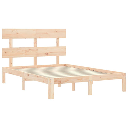 Postel Bez Matrace 140 X 190 Cm Masivní Borovice