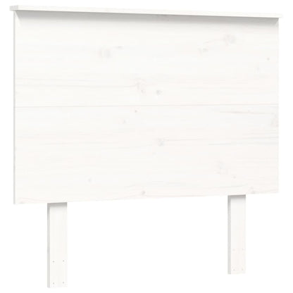 Postel Bez Matrace Bílá 100 X 200 Cm Masivní Borovice