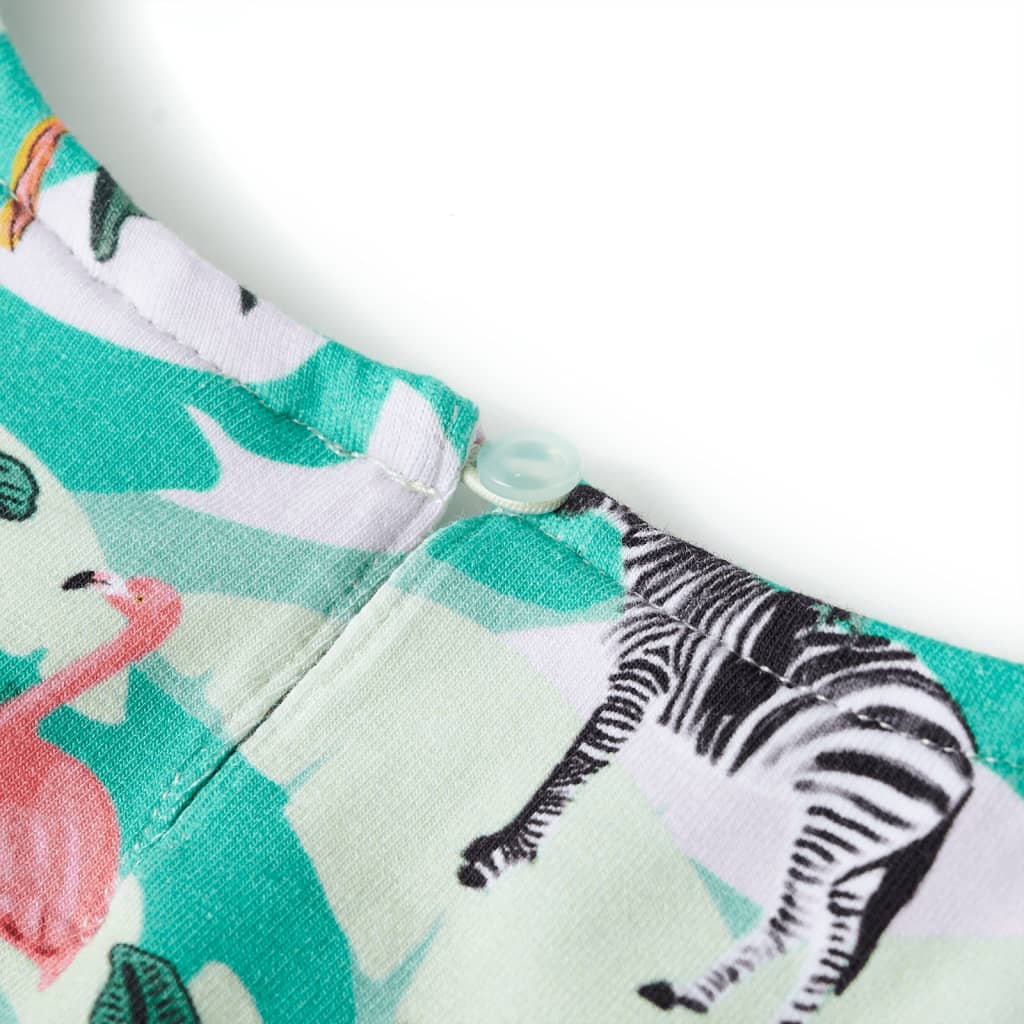 Dětské Šaty Světle Mátové 92