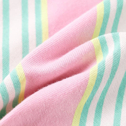 Dětské Šaty Se Stahovací Šňůrkou Bez Rukávů Růžové 92