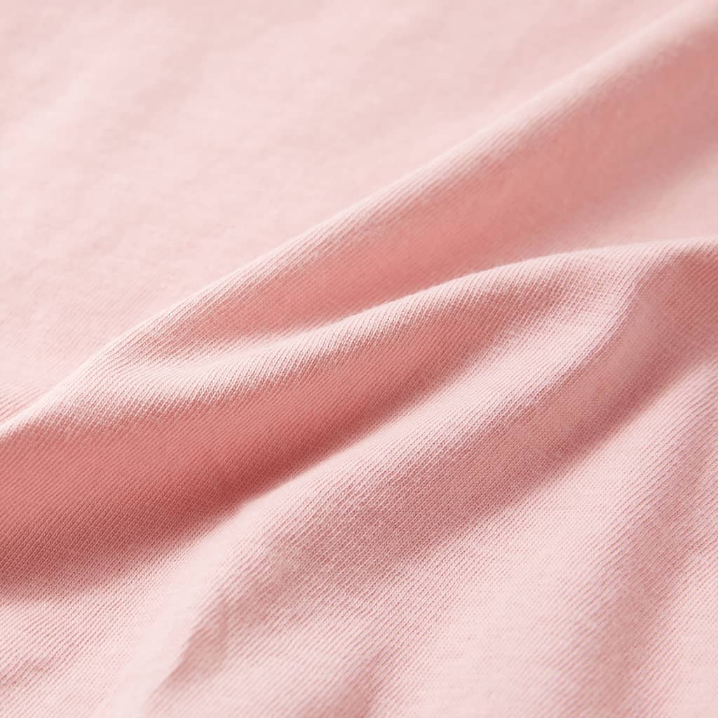 Dětské tričko světle růžové 140