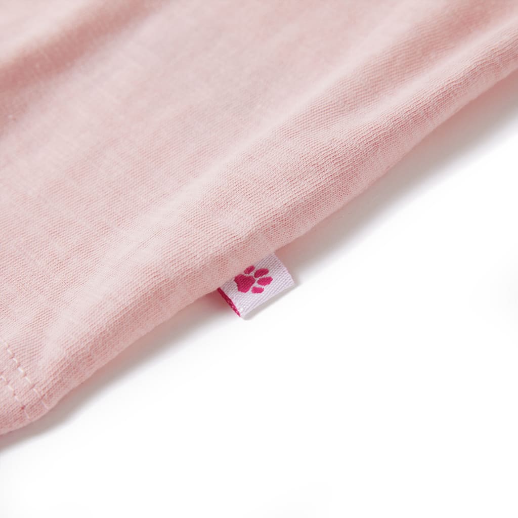 Dětské Tričko Světle Růžové 116
