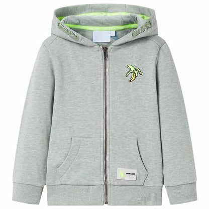 Dětská Mikina S Kapucí Na Zip 104