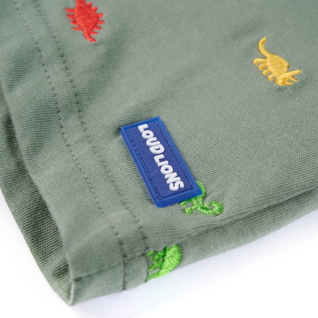 Dětské Tričko S Krátkým Rukávem Khaki 104